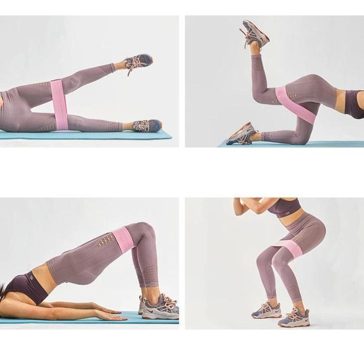 Luxe elastiekenset kort weerstandsbanden set, Sport en Fitness, Yoga en Pilates, Nieuw, Yoga-accessoire, Ophalen of Verzenden