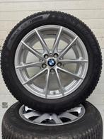 17’’ BMW 5 SERIE G30 G31 VELGEN WINTERBANDEN ORIG RFT ST 618, Auto-onderdelen, Banden en Velgen, 17 inch, Personenwagen, Gebruikt