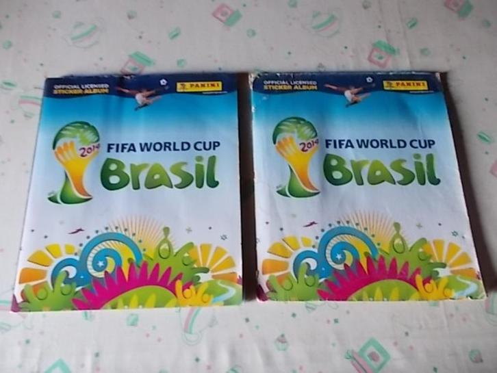 Albums Panini Brasil 2014, Verzamelen, Sportartikelen en Voetbal, Gebruikt, Ophalen of Verzenden