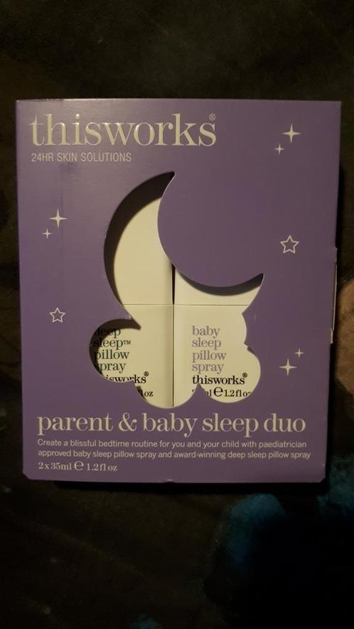 Thisworks, baby (vanaf 6m) & parent (vanaf 3j) sleep spray., Kinderen en Baby's, Overige Kinderen en Baby's, Nieuw, Ophalen