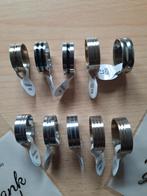 Lot Bagues en Acier Inoxydable neuves pour H et F(10 pièces), Bijoux, Sacs & Beauté, Bagues, Enlèvement ou Envoi, Neuf, Fer ou Acier