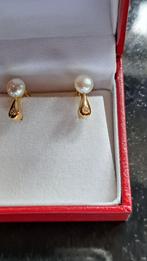 OORBELLEN, ALLE 18 KARAAT GEELGOUD, NIEUW, NOOIT GEDRAGEN, Handtassen en Accessoires, Oorbellen, Hangers, Geel, Nieuw, Ophalen of Verzenden