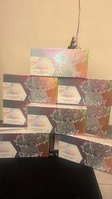 Prismatic evolutions - Super premium collection beschikbaar voor biedingen