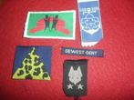 scoutisme x 5 Fos jaarleuzen + zee scouts SSB-SGB, Verzenden, Gebruikt, Embleem, Speld of Insigne