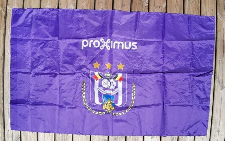 Cape / Drapeau - Anderlecht, Sport en Fitness, Voetbal, Zo goed als nieuw, Clubaccessoires, Ophalen of Verzenden
