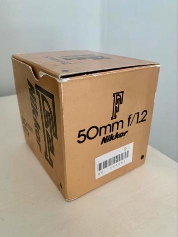 Nikkor 50 mm F1.2 Ais lens beschikbaar voor biedingen
