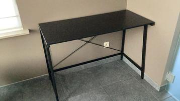 Bureau/ bijzettafel zwart beschikbaar voor biedingen