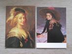2 postkaarten : schilderijen, Antiek en Kunst, Verzenden