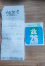 Sticker Zwitserland 2026, Tickets en Kaartjes, Autovignetten, Drie personen of meer