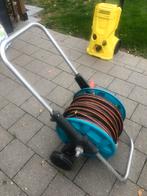 Gardena tuinslang op haspel, Tuin en Terras, Ophalen, Gebruikt, Tuinslang