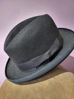 Vintage hoed zwart Brummel's maat 56, Kleding | Dames, Hoeden en Petten, Ophalen of Verzenden, Hoed