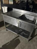 Horeca spoeltafel RVS, Ophalen