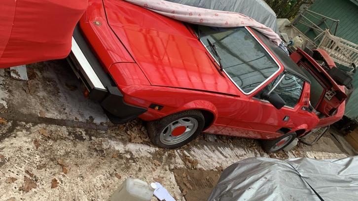 Fiat X 1/9 bertone   TARGA, Auto's, Fiat, Particulier, Overige modellen, Benzine, Cabriolet, 2 deurs, Handgeschakeld, Rood, Kunstmatig leder