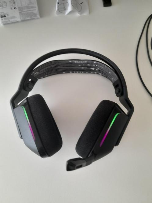 Gaming Headset | Logitech G733 LIGHTSPEED Wireless RGB, Computers en Software, Headsets, Zo goed als nieuw, Over-ear, Draadloos