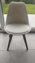 6x witte stoelen, Huis en Inrichting, Ophalen, Zo goed als nieuw, Wit