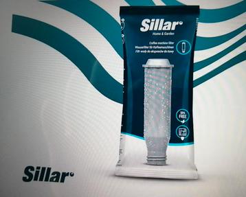 Sillar waterfilter 6 stuks voor volautomatisch koffiemachine beschikbaar voor biedingen