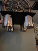 Plafondlamp fumé zwart glas, Huis en Inrichting, Ophalen, Glas