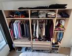 PAX kledingkast/kasten, Huis en Inrichting, Kasten | Kleerkasten, Ophalen, 200 cm of meer, 75 cm of meer, Eikenhout