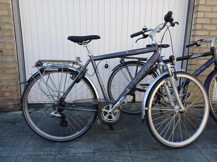Norta herenfiets maat 53, Fietsen en Brommers, Fietsen | Heren | Herenfietsen, Zo goed als nieuw, 49 tot 53 cm, Versnellingen