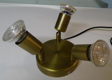 Plafonnier de 3 spots led beschikbaar voor biedingen