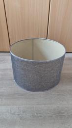 Lampenkap grijs diameter 40 cm, Ophalen, 25 tot 50 cm, Rond, Zo goed als nieuw