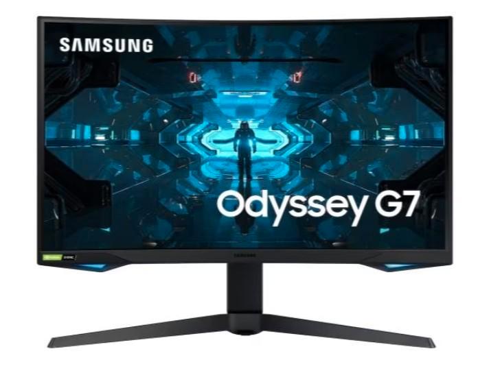 SAMSUNG Gaming monitor Odyssey G7 27" WQHD Curved 240 Hz, Computers en Software, Monitoren, Zo goed als nieuw, 201 Hz of meer