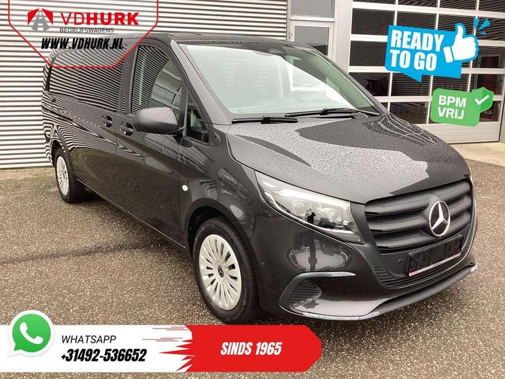 Mercedes-Benz Vito 116 CDI Aut. L3 DC Dubbel Cabine BPM VRIJ, Auto's, Bestelwagens en Lichte vracht, Bedrijf, ABS, Airconditioning