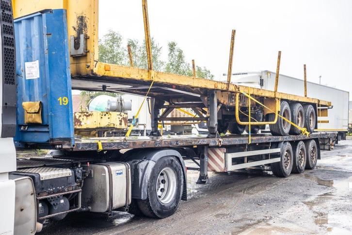 Krone SD27-PLATEAU-39000 KG MTM (bj 2006), Auto's, Vrachtwagens, Bedrijf, Te koop, Aanhangers en Opleggers, Overige brandstoffen