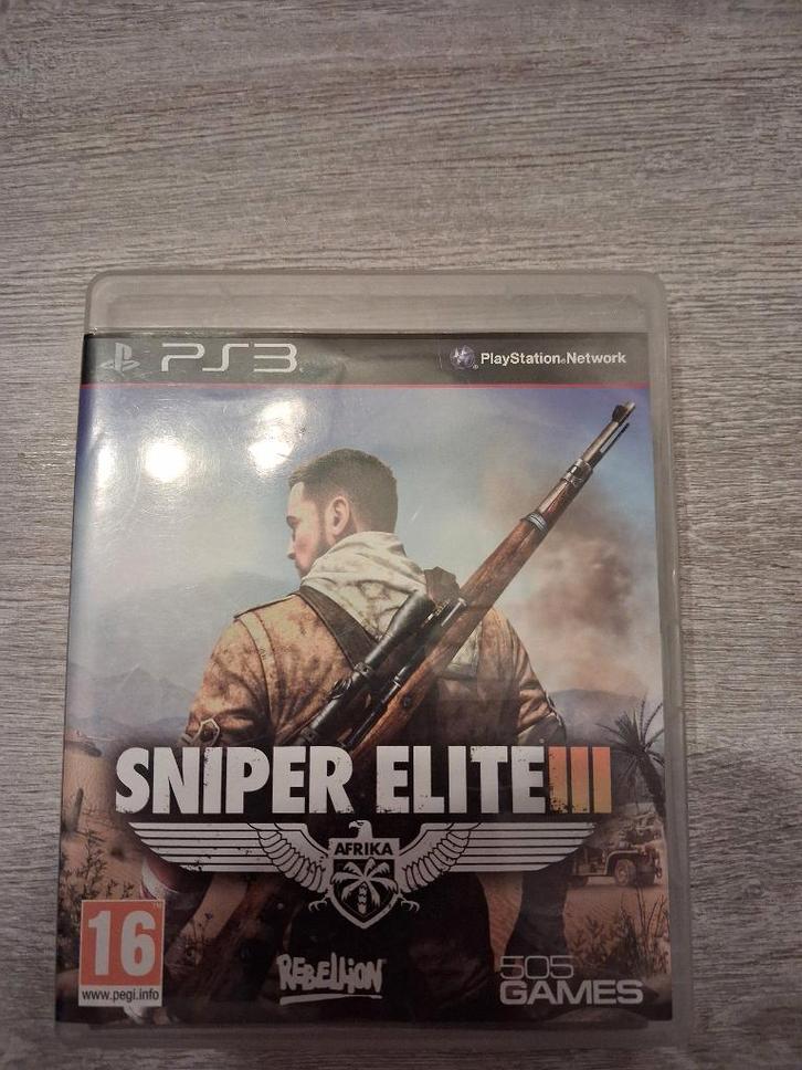 PS3 Sniper Elite III – goede staat, Consoles de jeu & Jeux vidéo, Jeux | Sony PlayStation 3, Utilisé, Shooter, À partir de 16 ans