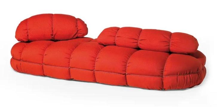 Elegante 3-zit sofa, getekend Marc Sadler, Huis en Inrichting, Zetels | Zetels, Zo goed als nieuw, Rechte bank, Driepersoons, 200 tot 250 cm
