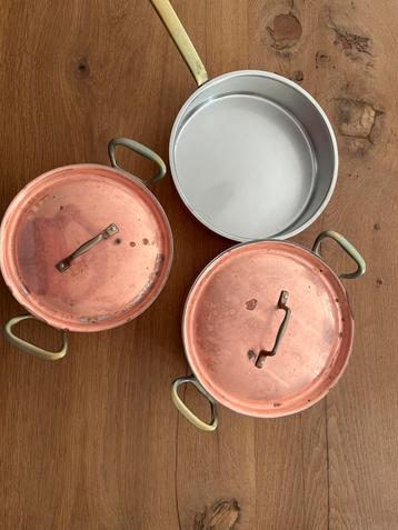 Culinox Spring  koperen potten