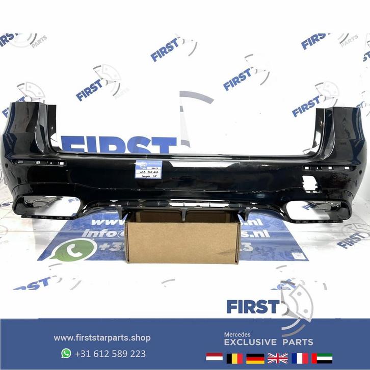 S213 E63 E63S AMG ACHTERBUMPER + DIFFUSER Mercedes E Klasse, Auto-onderdelen, Carrosserie, Bumper, Mercedes-Benz, Achter, Gebruikt