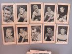 1950,s lot 51 chromo,s wielrenners 8,5 x 5,5 wielrennen, Verzenden, Zo goed als nieuw, Poster, Plaatje of Sticker