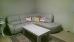 hoeksalon leer Chateau d'Ax met relax, Ophalen, Gebruikt, Leer