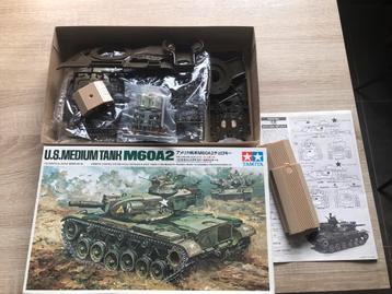 Tamiya m60a2 1/35 met afstandbediening disponible aux enchères