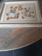 Prachtige decoratieve kader "vintage bears", Verzamelen, Beren en Cherished Teddies, Ophalen, Nieuw, Overige typen