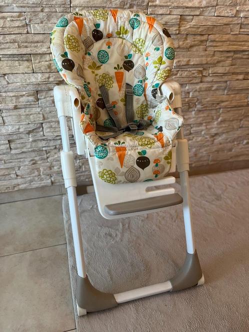 kinderstoel, Kinderen en Baby's, Kinderstoelen, Gebruikt, Inklapstoel, Aanschuifbaar, Afneembaar eetblad, Gordel(s), Stoelverkleiner