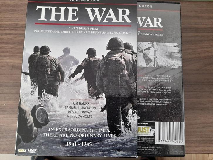 the war, 5 dvd, 880 minuten, Cd's en Dvd's, Dvd's | Documentaire en Educatief, Zo goed als nieuw, Oorlog of Misdaad, Boxset, Ophalen of Verzenden