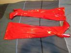 rode PVC-laarzen met stretch tot over de knie, Hoge laarzen, Nieuw, Ophalen of Verzenden, Ebay