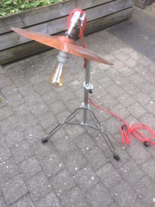 lampen te koop (drumlamp, steampunk, industrial,...), Huis en Inrichting, Lampen | Tafellampen, Gebruikt, 75 cm of meer, Ophalen