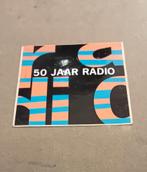 Sticker 50 jaar Radio, Verzamelen, Ophalen of Verzenden
