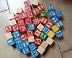 Houten ABC blokjes, Kinderen en Baby's, Ophalen of Verzenden, Zo goed als nieuw