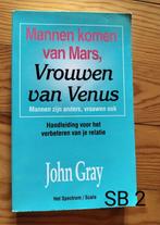 boek Mannen komen van Mars, vrouwen van Venus, Boeken, Ophalen of Verzenden, Gelezen