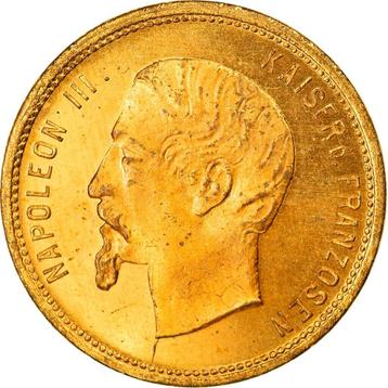 Medaille, Jeton de jeu, Napoléon III,Kaiser d.Franzosen 1870