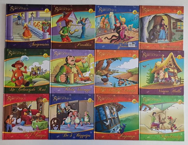 Sprookjesboeken – Studio 100, Boeken, Sprookjes en Fabels, Gelezen, Ophalen of Verzenden