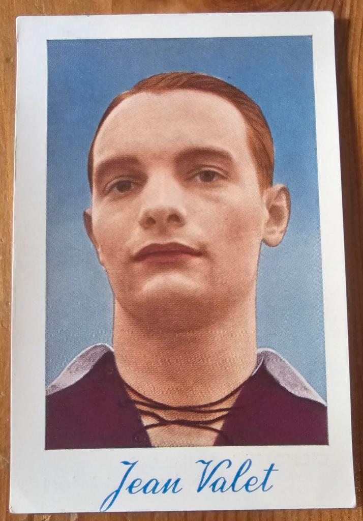 1950-51 De Beukelaar Jean Valet RSC Anderlecht!, Hobby en Vrije tijd, Stickers en Plaatjes, Zo goed als nieuw, Plaatje, Ophalen of Verzenden