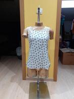 blouse blanche bleu dentelle street one taille 36, Blauw, Street One, Ophalen of Verzenden, Maat 36 (S)