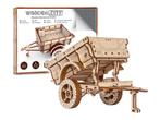 3D Houten Puzzel Trailer for 4x4 Car - DIY Wood Builds, Verzenden, Nieuw, Overige typen, Overige merken