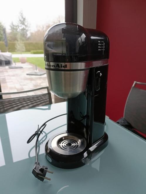KitchenAid - Cafetière Individuelle - Noir Onyx, Elektronische apparatuur, Koffiezetapparaten, Gebruikt, Gemalen koffie, Koffiemachine