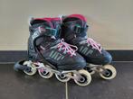 Inline skates voor kinderen (Oxelo Fit 5, maat 35-38), Autres marques, Utilisé, Enlèvement ou Envoi, Enfants